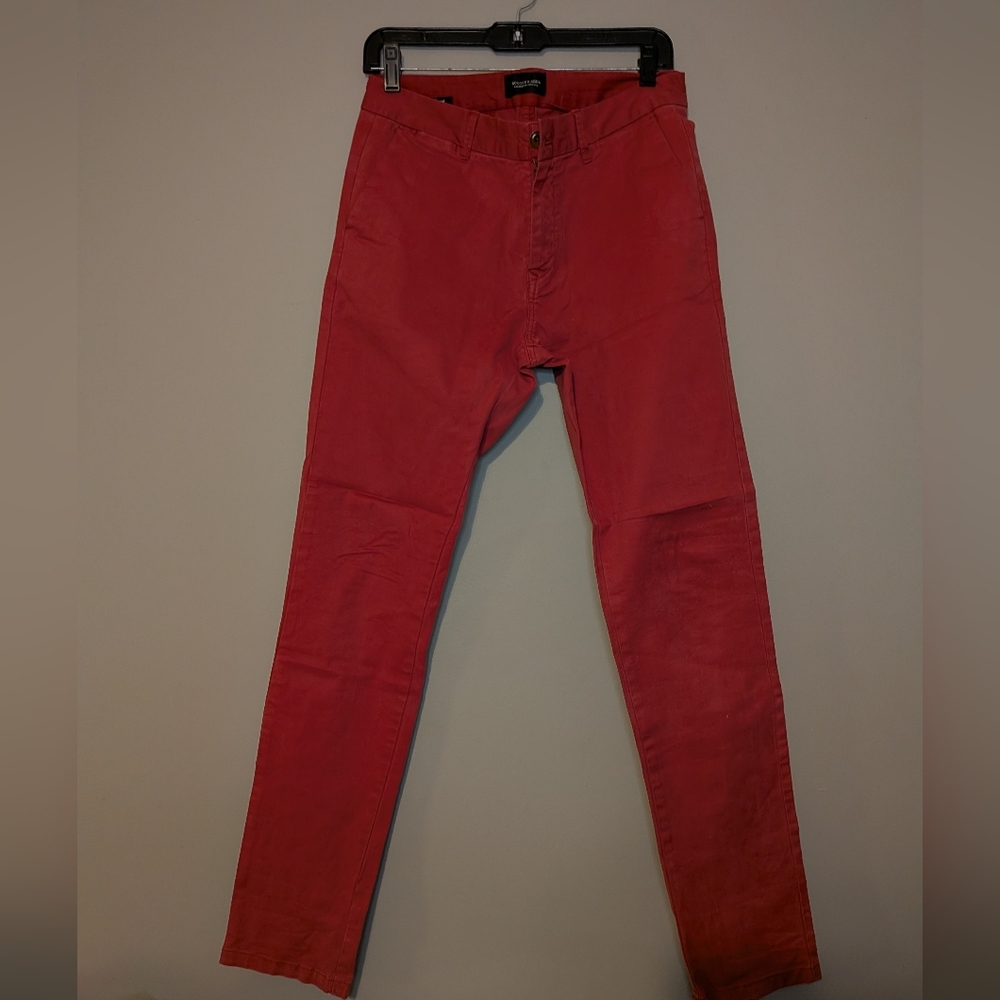 Scotch & Soda Rich Red Trousers